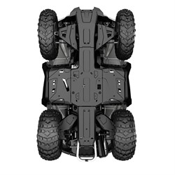 Защита днища пластиковая Outlander G2(715002927) - фото 10747