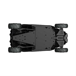 Пластины защиты днища (центральная и задняя) Maverick X3 - фото 10840