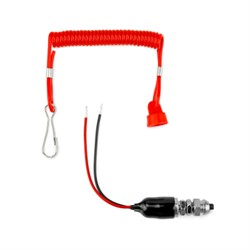 Кнопка аварийной остановки двигателя с чекой Sledex для Ski-Doo(01-111-20) - фото 14418