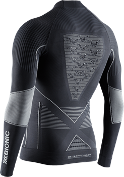 Термофутболка мужская X-BIONIC E. Accumulator 4.0 (выс. ворот) (EA-WT18W19M) - фото 14786