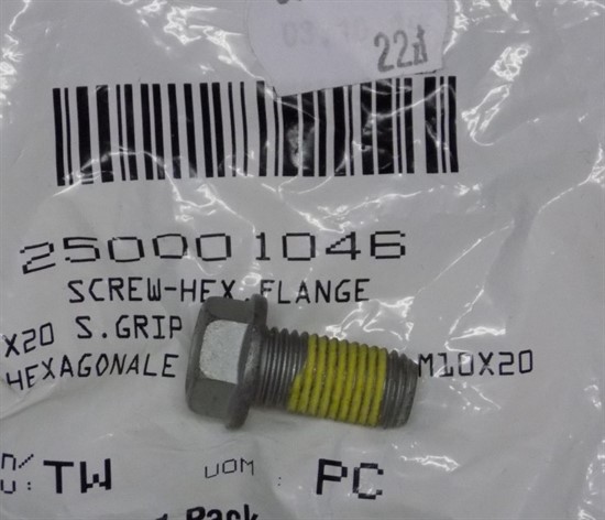 Болт М10*20(250001046) - фото 16126