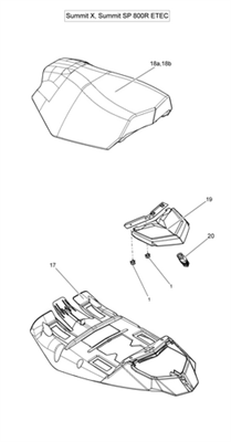 Крышка сиденья Sammit 2013(510005641) - фото 17674