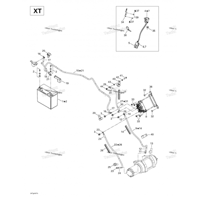 Кабель (отрицательный)(710000455) - фото 17713