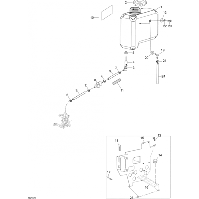 Бачок масляный(605155569) - фото 17716