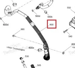 Шланг топливный (513034063) - фото 17884