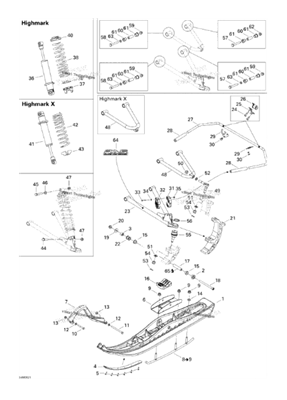 Рычаг правый Bras Sup(505071857) - фото 17935