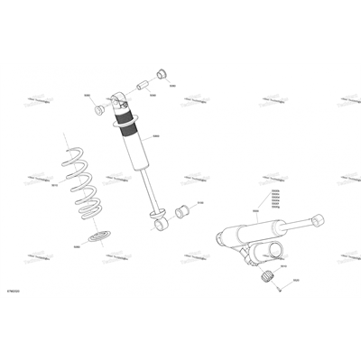 Амортизатор (503195450) - фото 17997