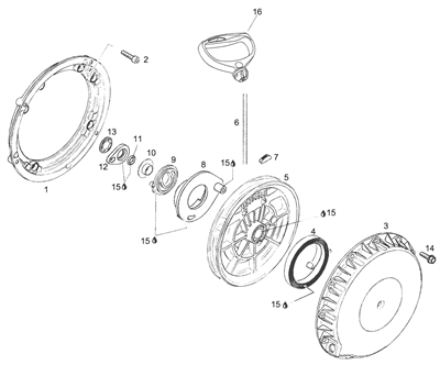 Корпус стартера (420910256) - фото 18037