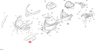 Панель капота левая (517306485) - фото 18039