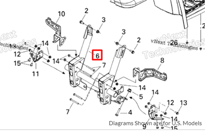 Подрамник передний (705002808) - фото 18239