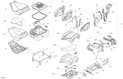Кожух сиденья(510006789) - фото 18269