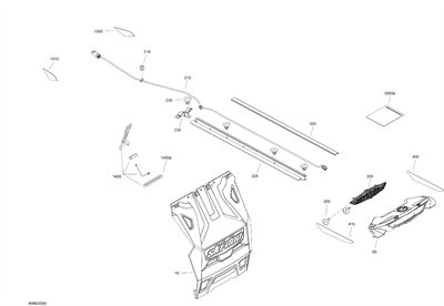 Облицовка радиатора (520001719) - фото 18729