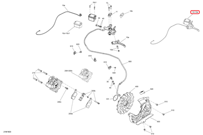 Цилиндр тормозной в сборе (507032591) - фото 18759