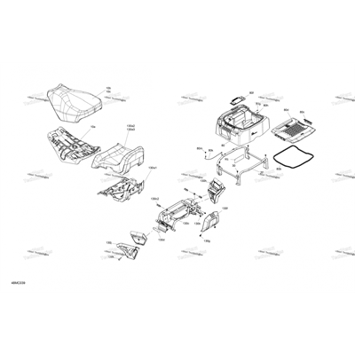 Накладка сиденья (510006695) - фото 18839