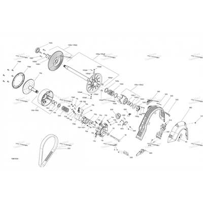 Шайба вариатора (417127116) - фото 18849