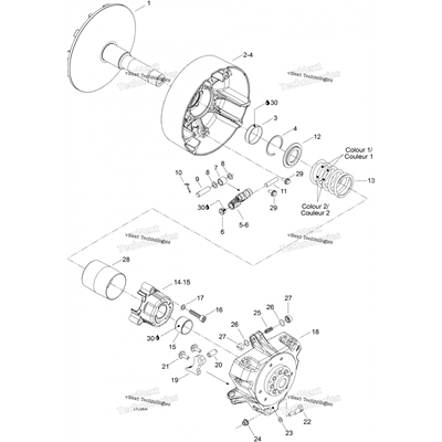 Рычаг вариатора (605354281) - фото 18899