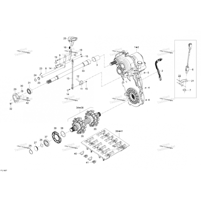 Вал приводной БУ (504153976-1) - фото 18977