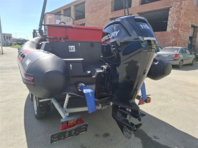 Лодка Буревестник 580 ST в комплекте с ПЛМ  MERCURY 115  и прицепом - фото 19050