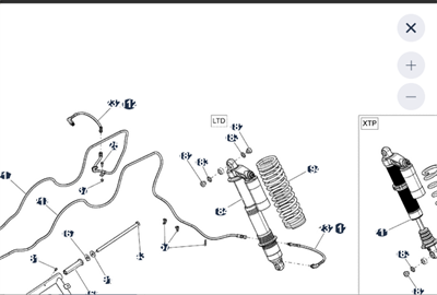 Амортизатор передний пневма SSV БУ (706201364-1) - фото 19079