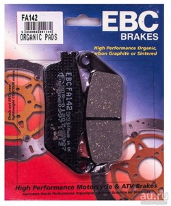 Колодки тормозные Double-H, FA142 - фото 7414