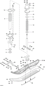 Амортизатор передней подвески Skandic SWT (23134) - фото 7694