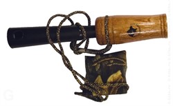 Манок на хищника с 3 насадками (писк мыши, ран.заяц,лиса,рысь,куница,волк) - фото 7778