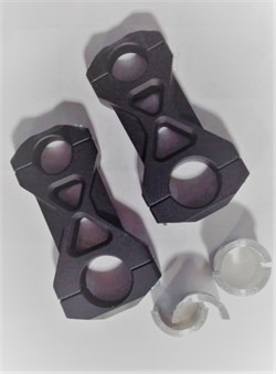 Проставка руля (SKINZ) (CRB-BK) - фото 7882