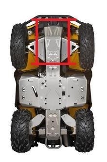 Защита передняя алюминиевая G2(715000926) - фото 8075