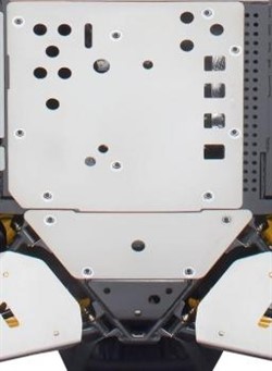 Защита днища задняя алюминиевая Maverick(715001643) - фото 8852