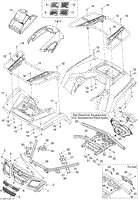 Облицовка передняя Outlander CAMO(705002442)