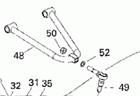 Опора шаровая верхнего рычага на Summit 600 SDI (505071872)