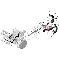 Хомут CLAMP 26-38MM (420951120)