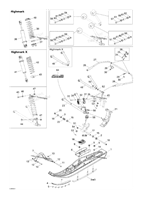 Рычаг правый Bras Sup(505071857)