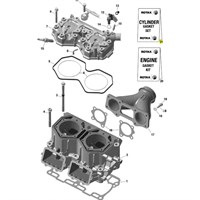 Комплект прокладок Sledex Ski-Doo 850 (SM-09537T)