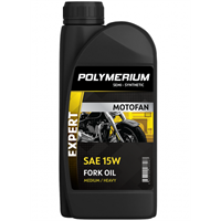 Масло гидравлическое POLYMERIUM MOTOFAN FORK OIL EXPERT MEDIUM/HEAVY 15W 1L (ПМ4007)