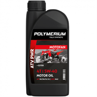 Масло моторное синтетическое POLYMERIUM MOTOFAN ATV PWR 5W-40 4T1L (ПМ4205)