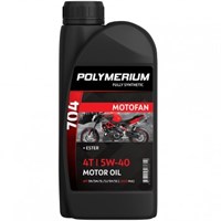 Масло моторное синтетическое POLYMERIUM MOTOFAN 704 5W-40 4T 1L (ПМ4004-NM)