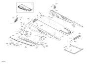 Бампер задний Ski-Doo New 165 Rear Short(518331206)
