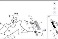 Амортизатор передний пневма SSV БУ (706201364-1)