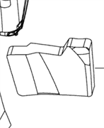 Звукоизоляция правой панели снегохода (517304310)