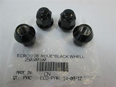 Гайка XT-P BLACK WHELL NUT M10 X 1.25(250100100)