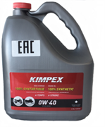 Масло моторное синтетическое XPS 4т 0W-40 3.8 л KIMPEX (619590115-2)